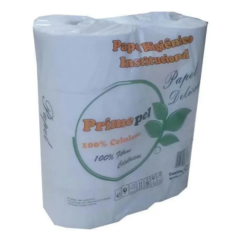 10x Primepel Rolão 100% Celulose Papel Higiênico Rolão
