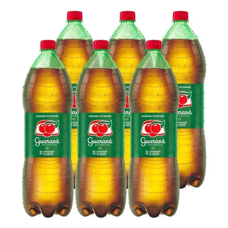 10x Guarana Antarctica 2l - Pack Com 6 Unidades