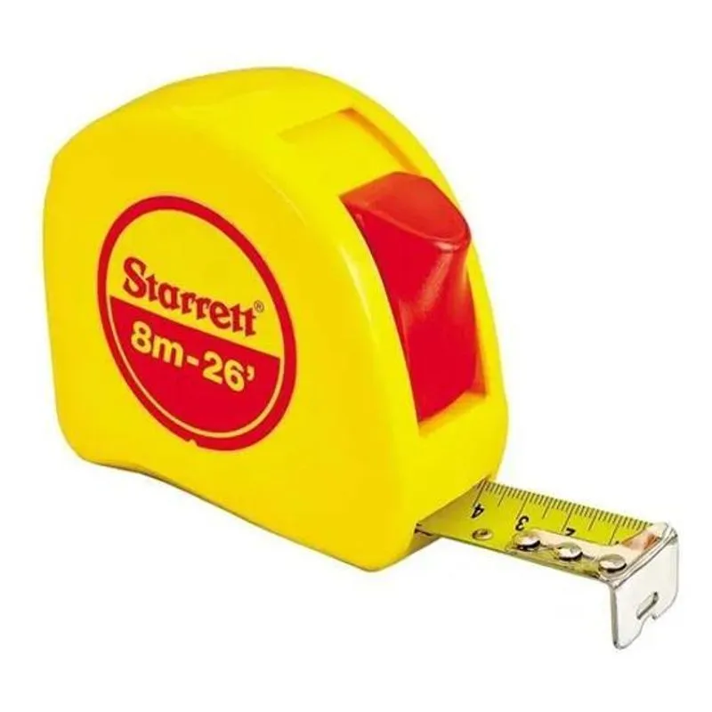 2x Trena De Bolso 8 Metros - Starrett - Kts1-8me-s