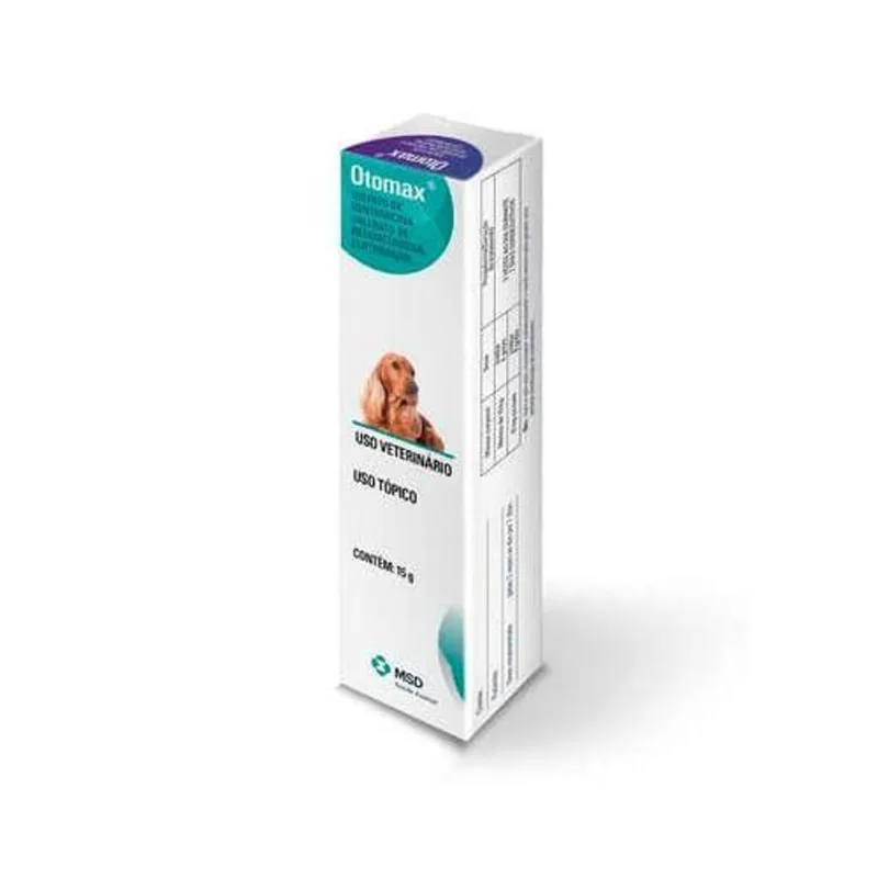 Otomax Para Orelha De Cães Msd