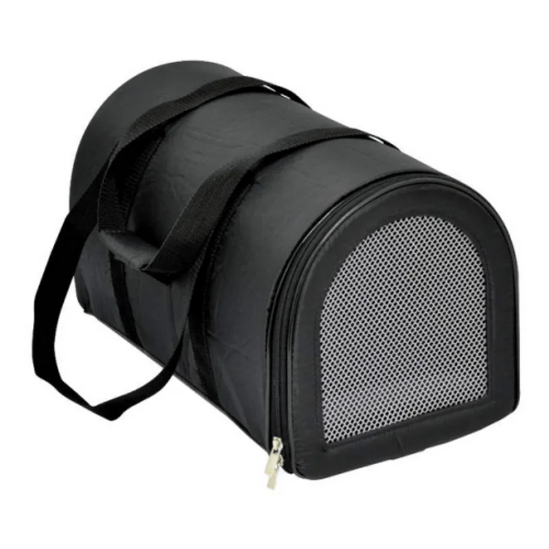 Bolsa Redonda Nylon Liso Preto,Vermelho Bolsa Redonda Nylon Liso Vermelho, Preto