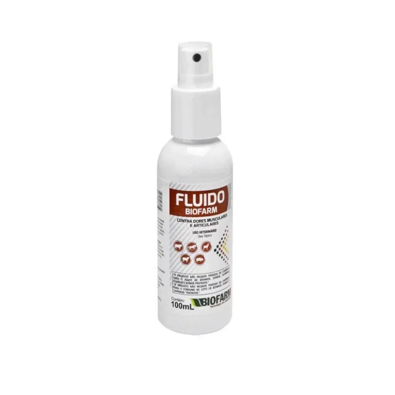 Fluido Biofarm Contra Dores Musculares E Articulares 100ml