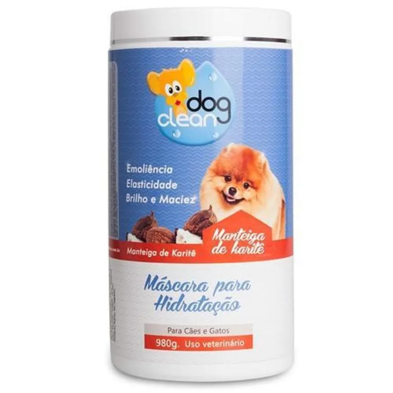 Máscara Hidratação Manteiga Karité Cães E Gatos 980g Dog