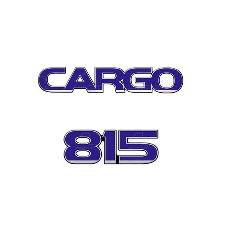 Emblema Adesivo Ford Cargo 815 Kit