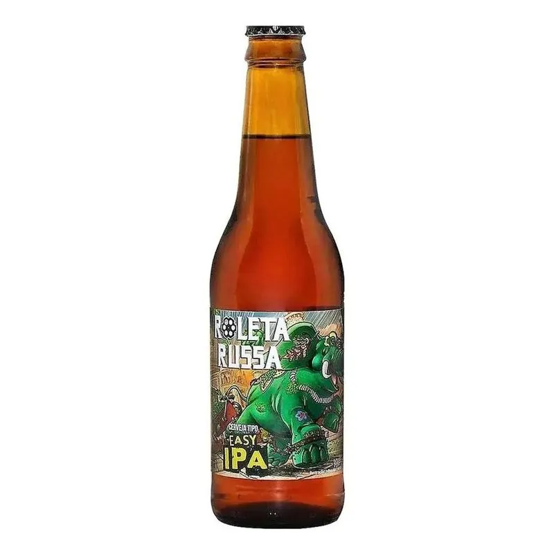 10x Cerveja Easy Ipa Roleta Russa 355ml