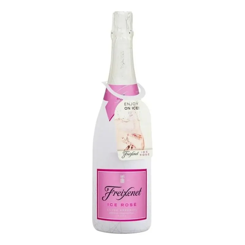 10x Espumante Espanhol Rosé Demi-sec Cuvée Especial Ice Fre