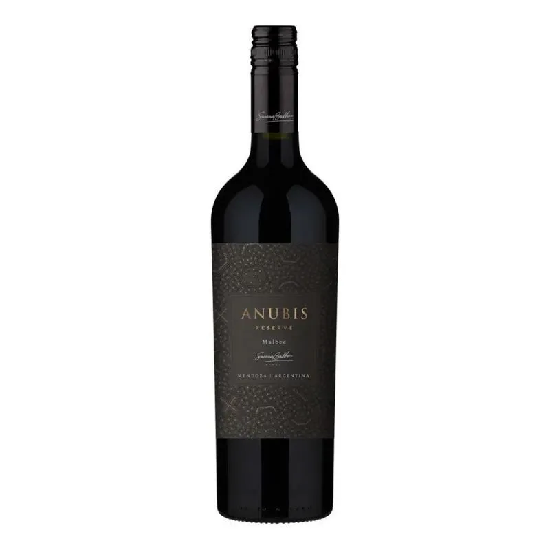 10x Vinho Argentino Tinto Reserva Anubis Malbec 750ml Susan
