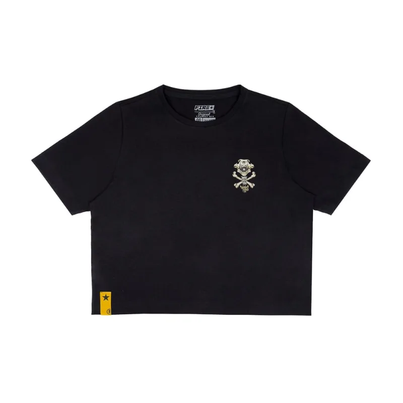 Fire Basic Cropped Star Preto Fire Basic Cropped Star - Preto - GG
