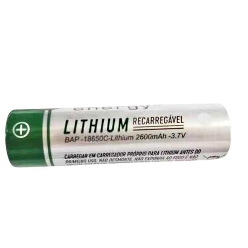 Bateria Bap Energy 18650 3.7V 2600Mah