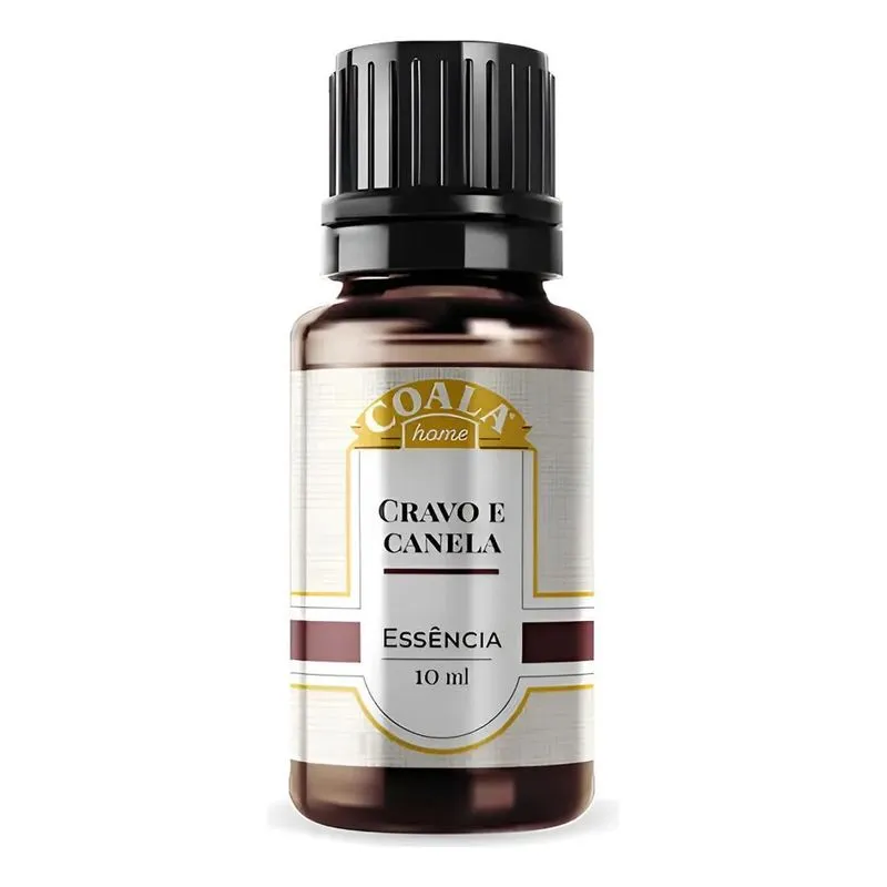 10x Coala Essência Aromatizante Concentrado Cravo E Canela