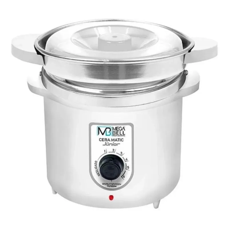 3x Panela Para Depilação Termocera 400g Com Refil Toda Branc