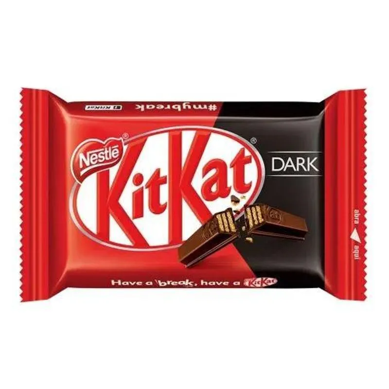 10x Mini Barra De Chocolate Kit Kat Dark 41,5g