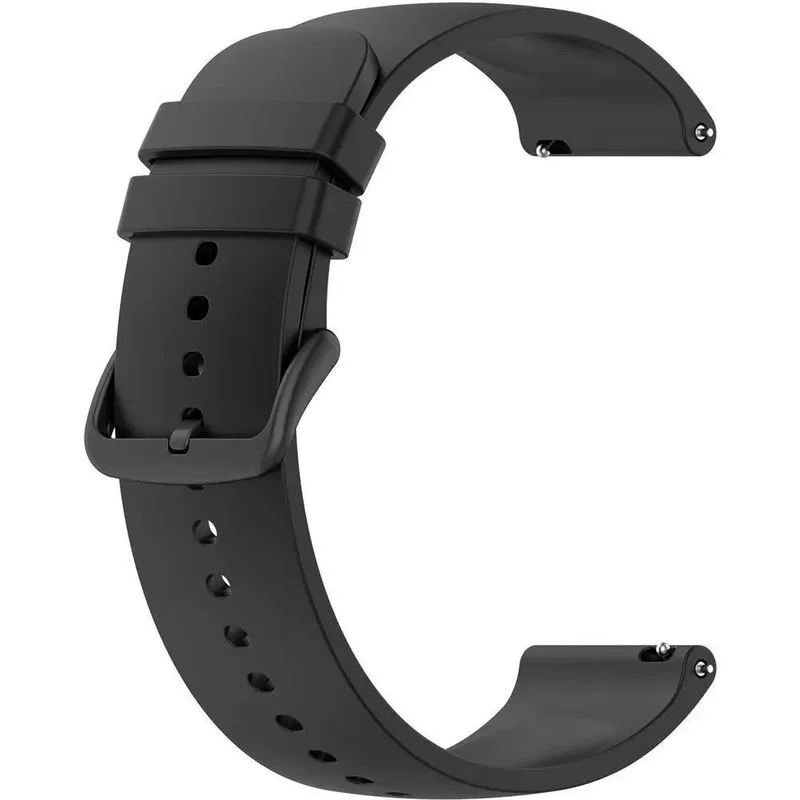 5x Pulseira 20mm Lisa Compatível Com Amazfit Gts4 Mini Ou Gt