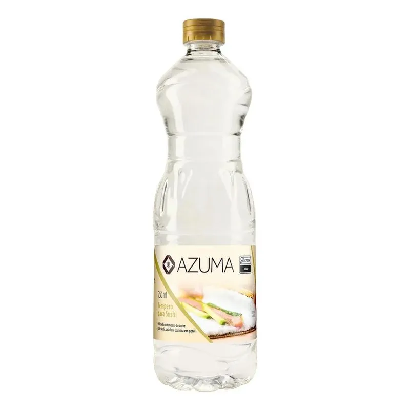 10x Tempero Para Sushi Azuma Vinagre De Arroz 750ml