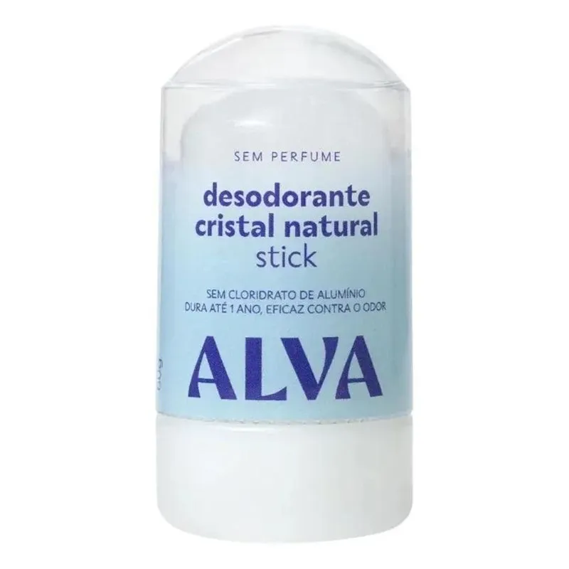 10x Desodorante Alva Naturkosmetik 60g 100% Natural Vegano