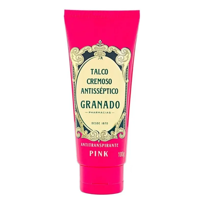 10x Granado Talco Cremoso Antisséptico Pink 100g