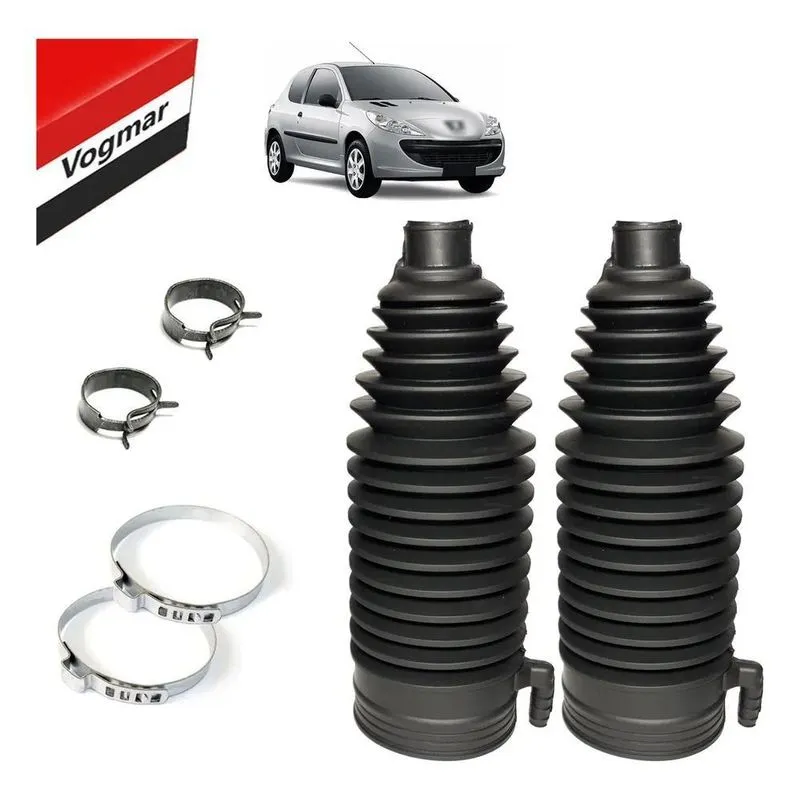 2x Par Coifa Caixa Direção Hidraulica Peugeot 206 Peugeot 20