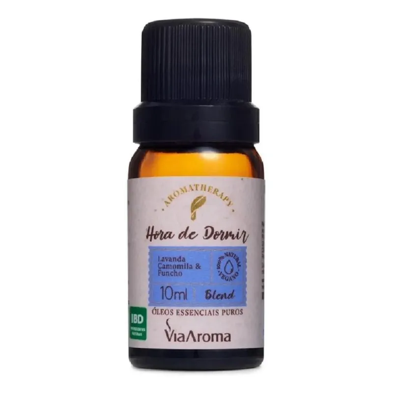 10x Blend Hora De Dormir Blend De Óleos Essenciais Via Arom