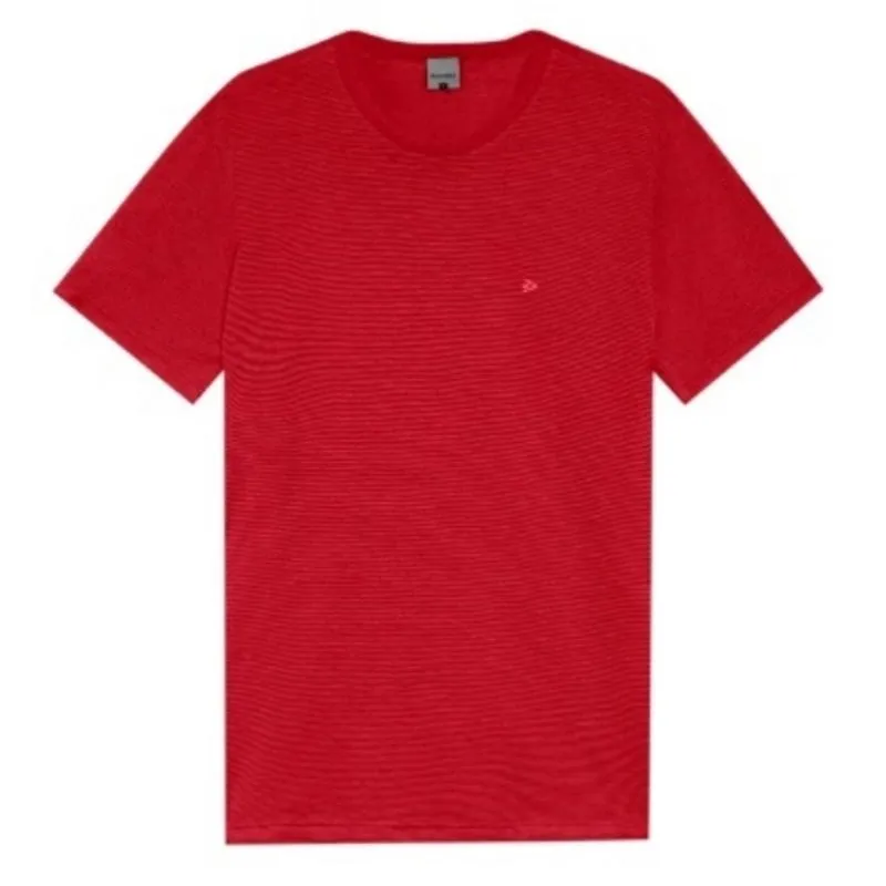 Camiseta Tradicional Listras Masculina Malwee