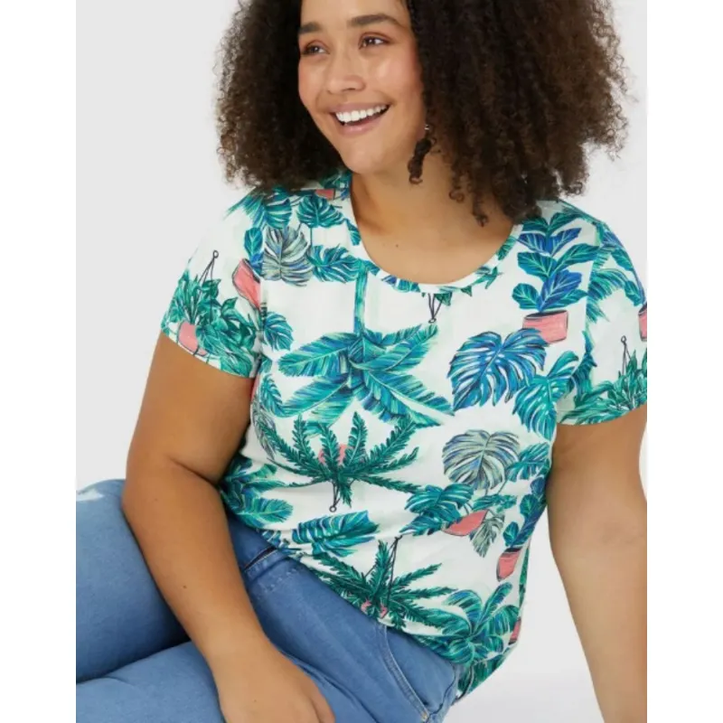 Blusa Feminina Viscolycra Plus Size Malwee