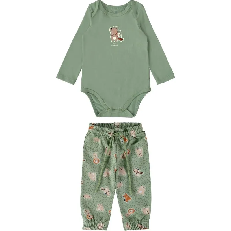 Conjunto Menino Body e Calça Malwee Kids