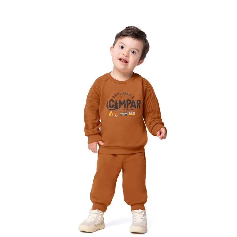 Conjunto Moletom Infantil Menino Malwee 1/3