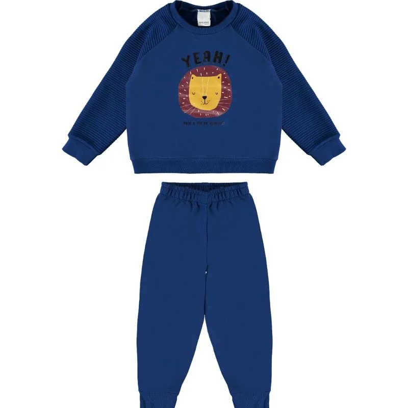 Conjunto Moletom Infantil Menino Malwee 4/8