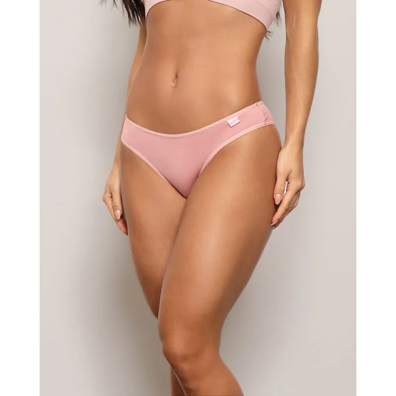 Calcinha Feminina Avulsa Biquíni Malha Rosa GG