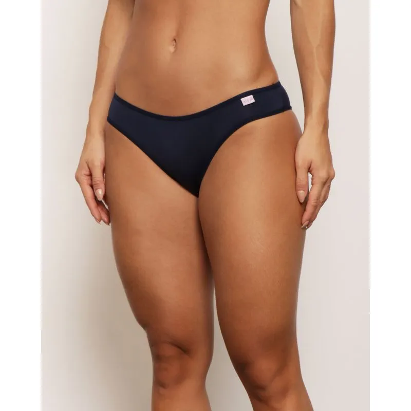 Calcinha Feminina Avulsa Biquíni Malha Marinho M