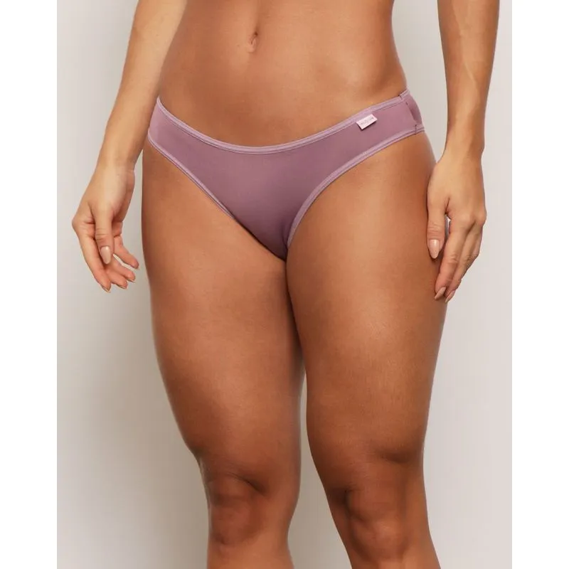 Calcinha Feminina Avulsa Biquíni Malha Lílas GG