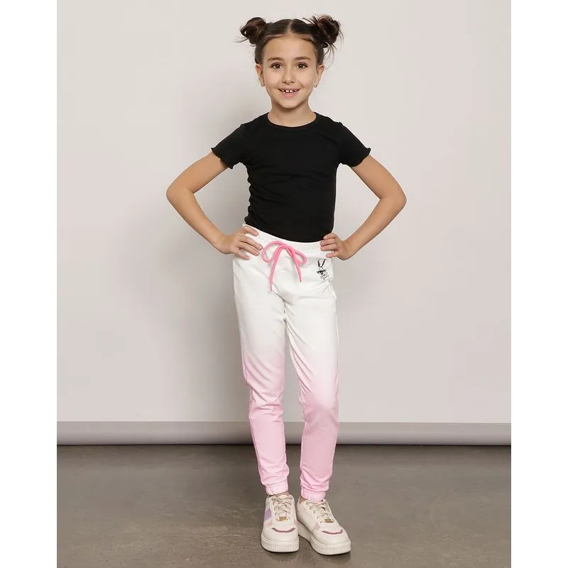 Calça Infantil Moletinho Jogger Warner Bordado Pernalonga Off White 6