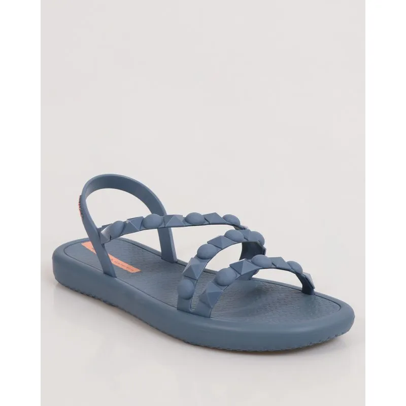 Sandália Ipanema Feminina Meu Sol Com Formas Geométricas Azul 36
