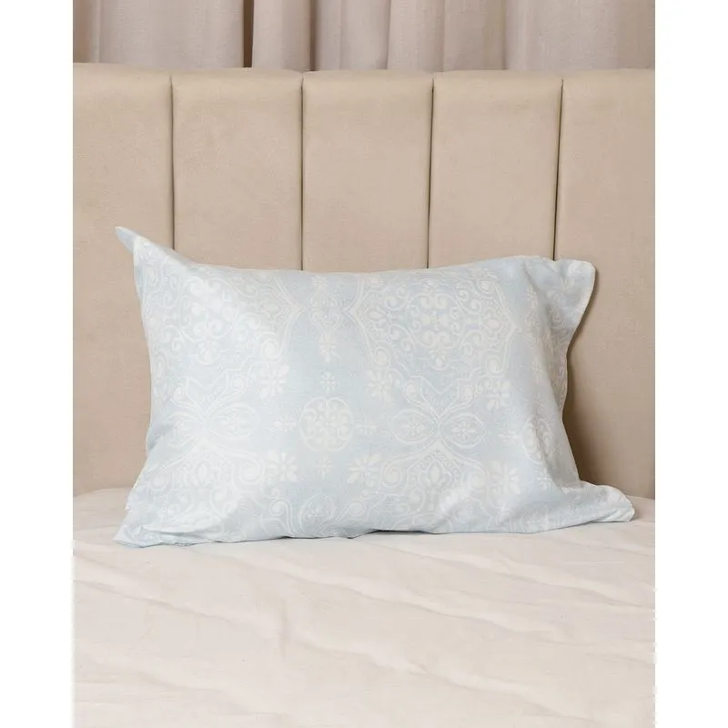Fronha Avulsa Andreza Caprice Estampada Azul UN