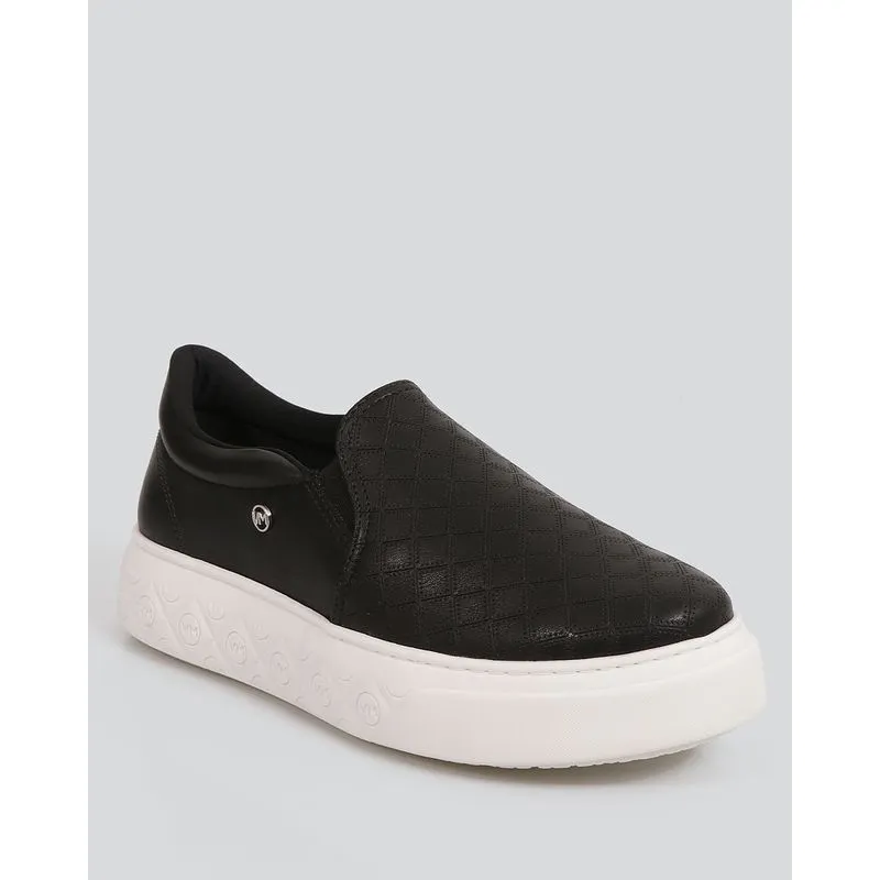 Tênis Feminino Ramarim Slip On Texturizado Preto 34