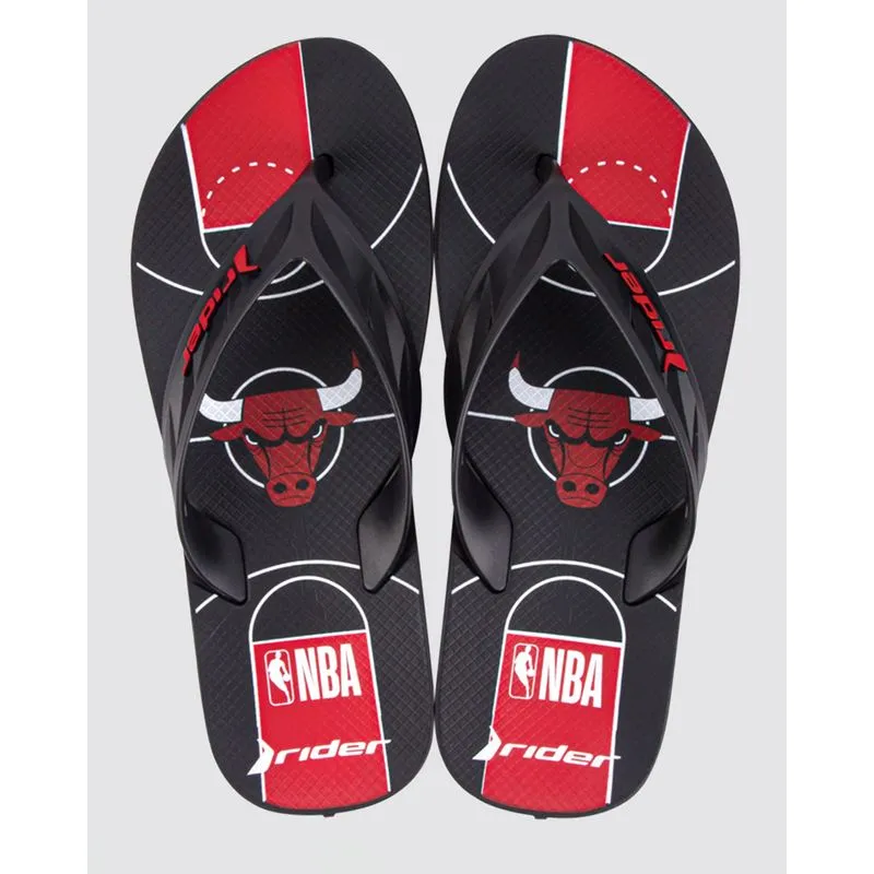 Chinelo Masculino Rider NBA Preto 41/42