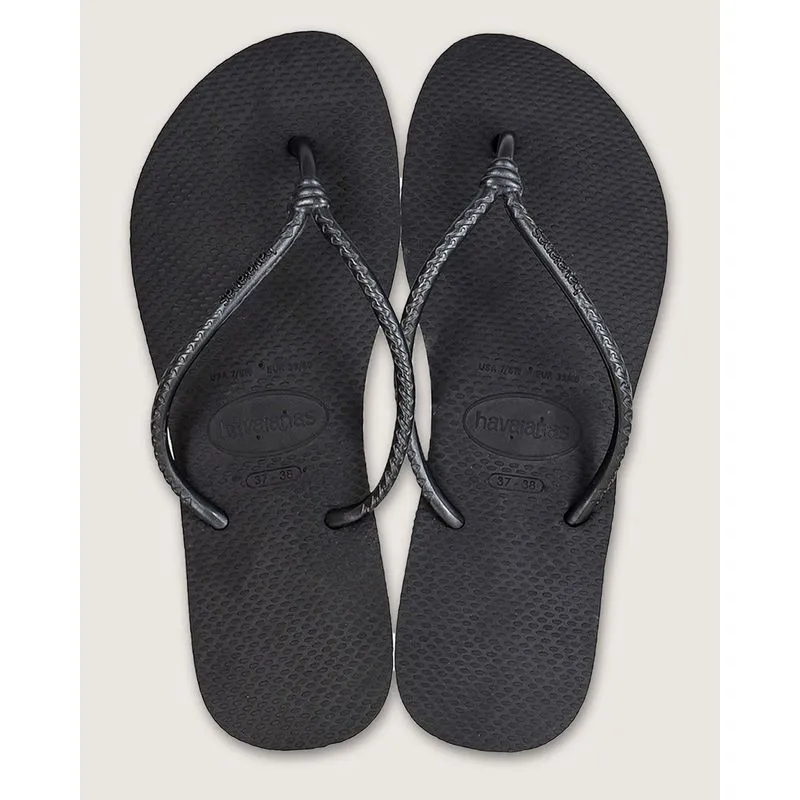 Chinelo Havaianas Feminino Slim Preto 39/40