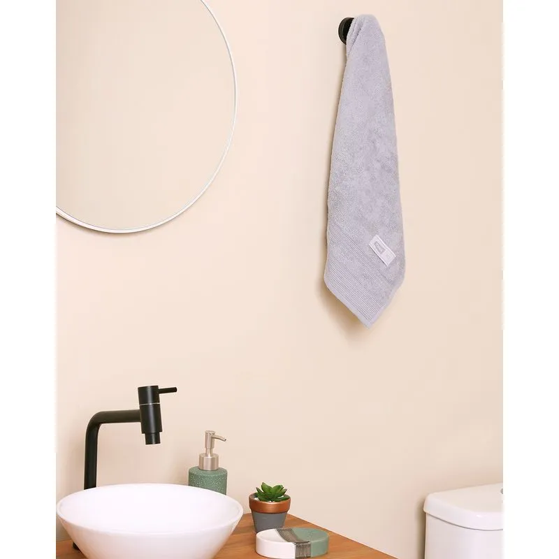 Toalha De Rosto 45cmx68cm Appel Cosmopolita Cinza UN