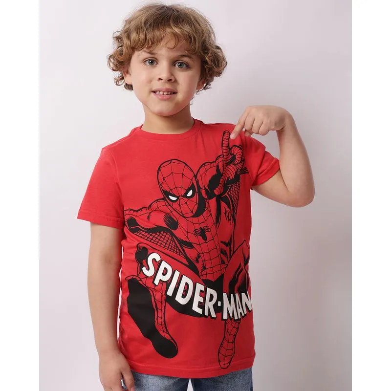 Camiseta Infantil Marvel Homem Aranha Vermelha 6