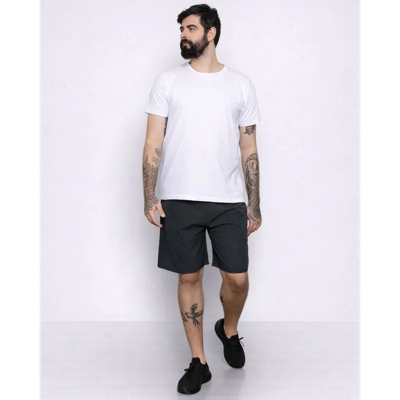 Bermuda Esportiva Plus Size Masculina Reta Fitter Preta G3