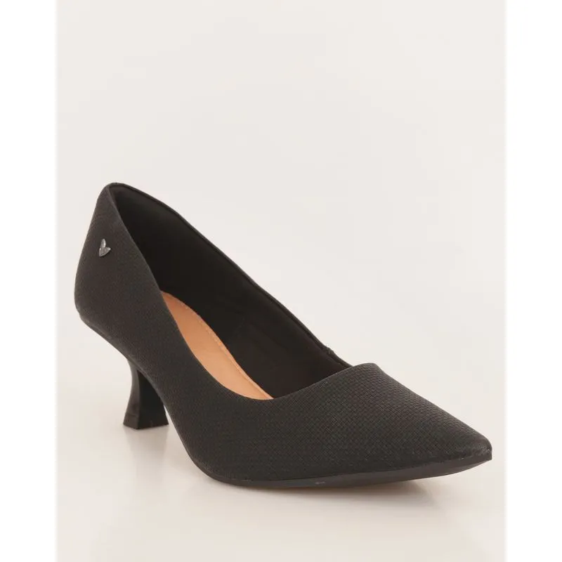 Scarpin Feminino Mississipi Texturizado Preto 39