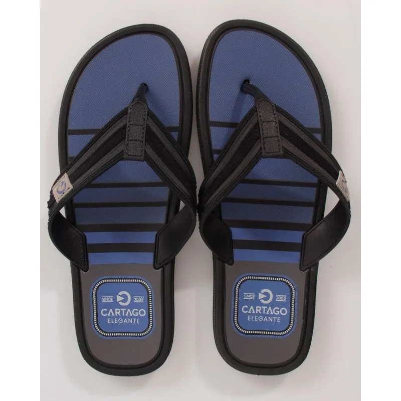 Chinelo Masculino Cartago Maiorca Essencial Preto 39
