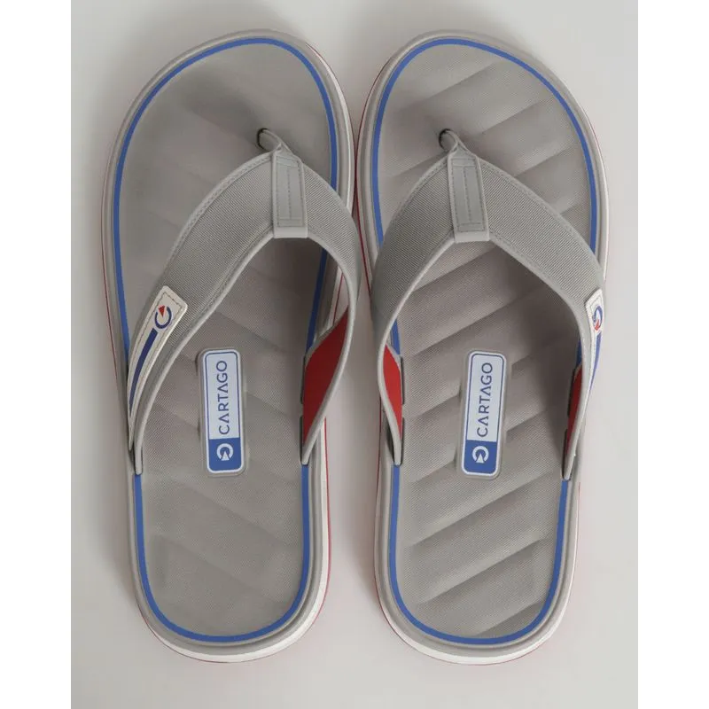 Chinelo Masculino Cartago Málaga Cinza 37/38