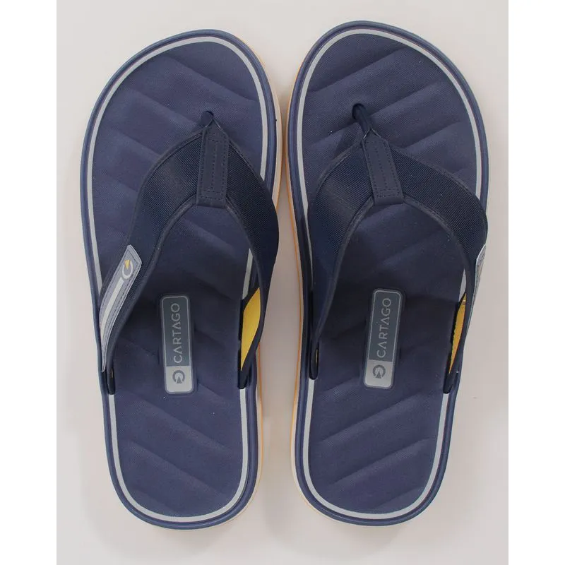Chinelo Masculino Cartago Málaga Texturizado Azul 42