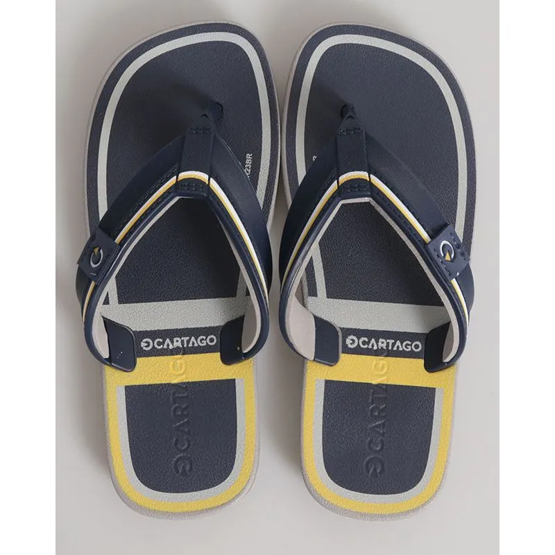 Chinelo Infantil Cartago Estampado Cinza 32/33