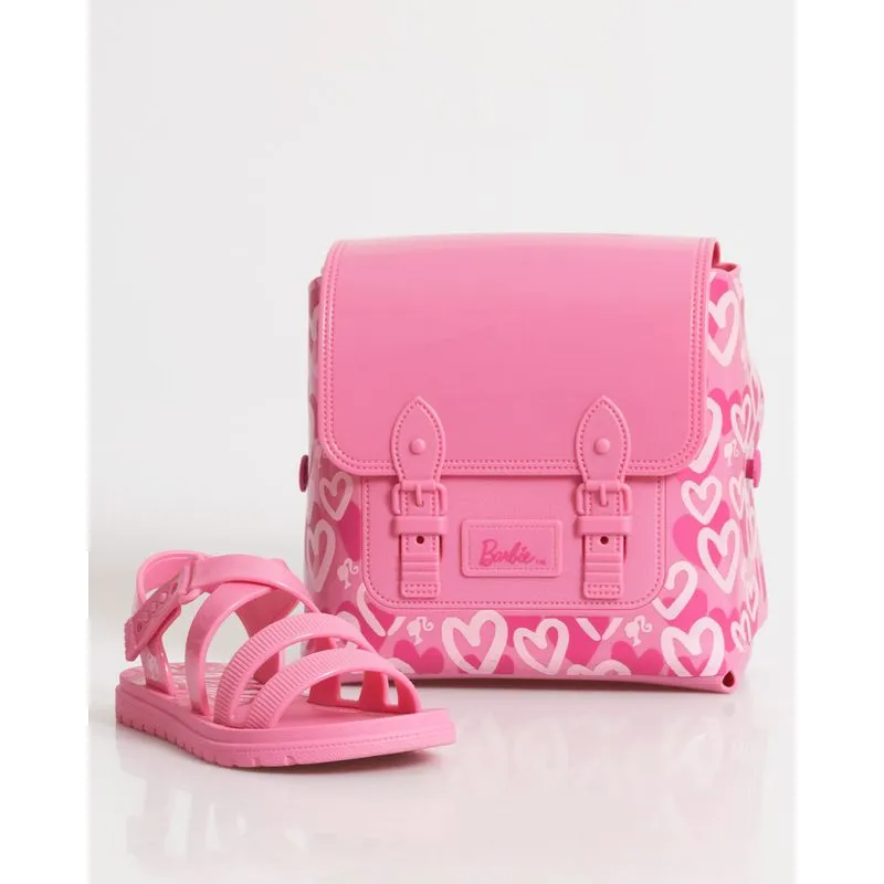 Sandália Infantil Ipanema Barbi Sweet Bag + Bolsa de Brinde Rosa 32/33