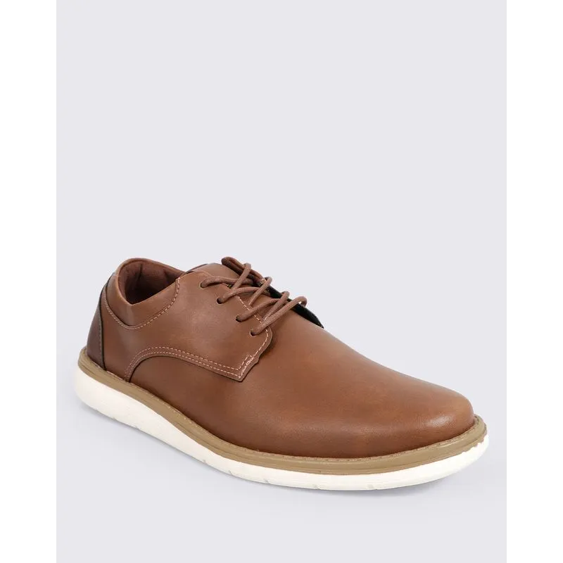 Sapato Masculino Social Com Cadarço Marrom 42