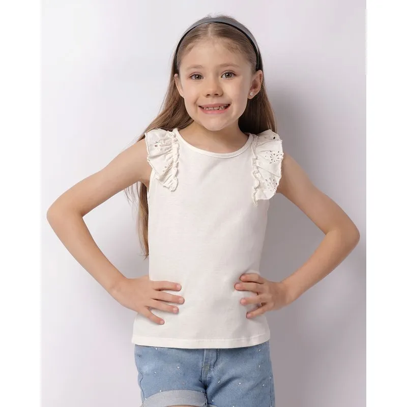 Regata Infantil Detalhe Laise Off White 8