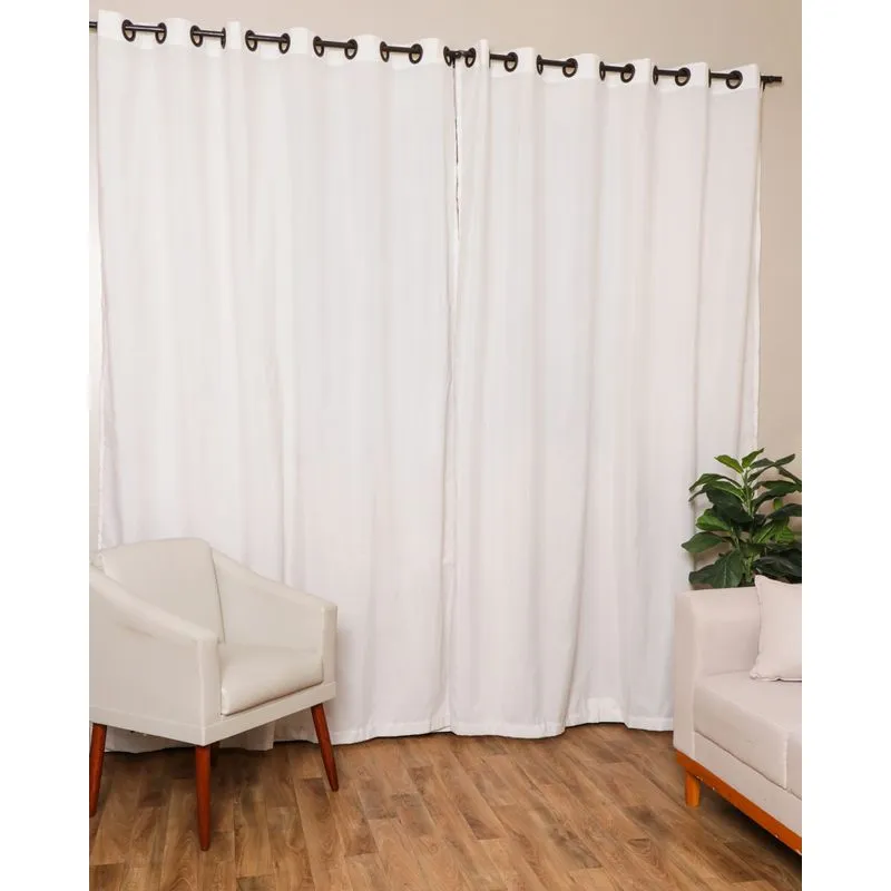 Cortina Rustica Pantex Bella Janela 360cmx250cm Bege UN