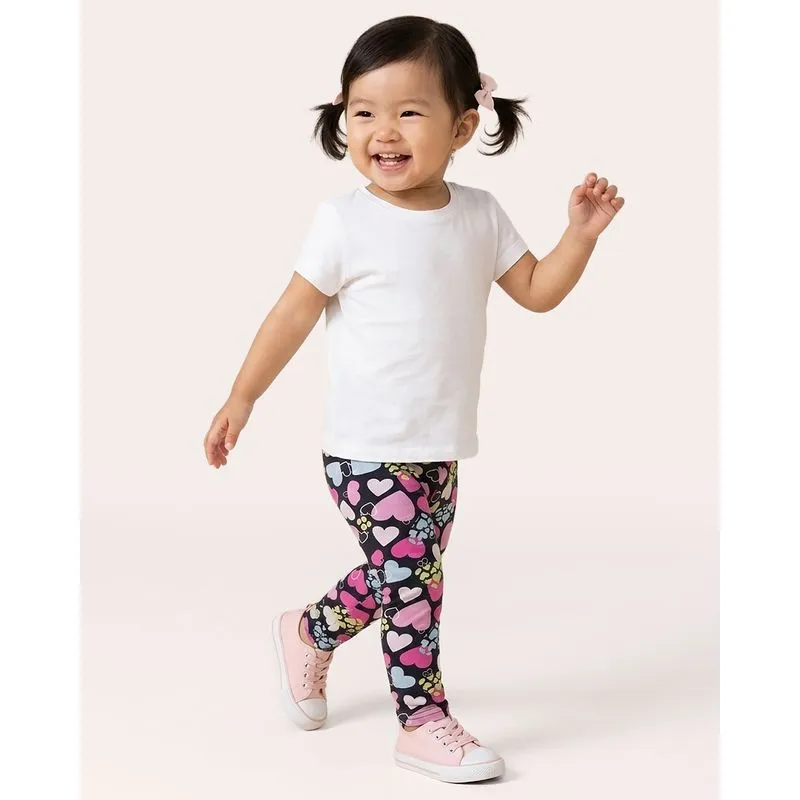 Calça Legging Bebê Estampa Sortidas Marinho 1