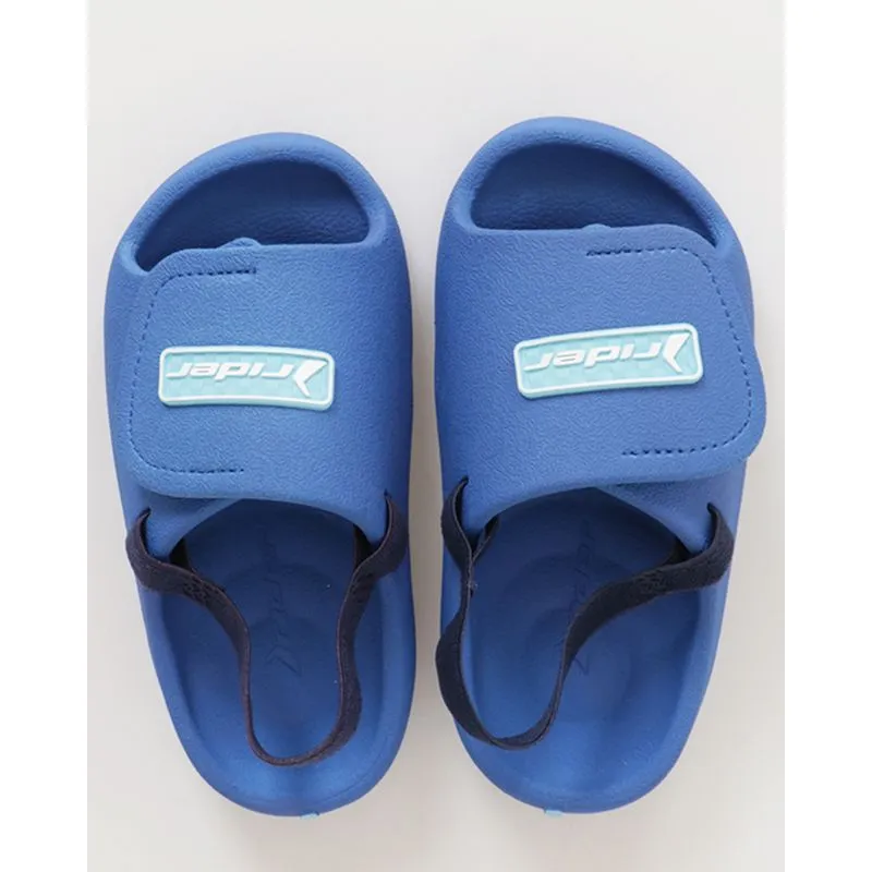 Sandália Bebê Slide Rider Drip Azul 20/21
